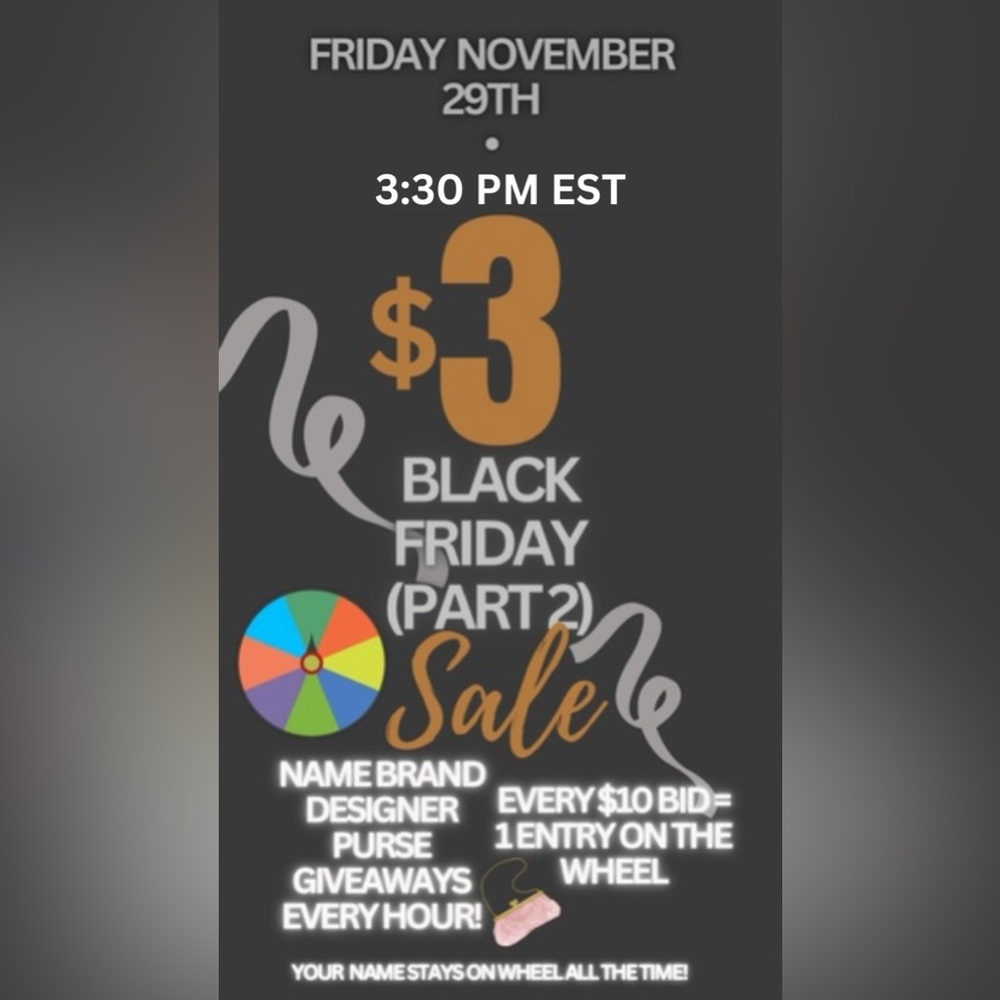 BLACK FRIDAY PT 2 UNLISTED ITEM 🛍️ 1-100